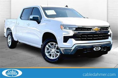 White 2024 Chevrolet Silverado 1500 LT for sale in Independence, MO