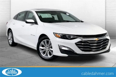 White 2024 Chevrolet Malibu LT for sale in Independence, MO
