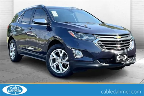 Blue 2018 Chevrolet Equinox Premier for sale in Independence, MO