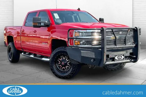 Red 2017 Chevrolet Silverado 2500 HD LT for sale in Independence, MO