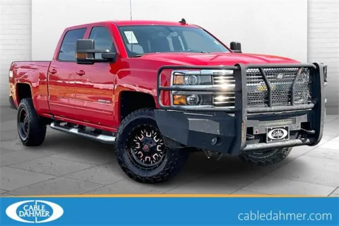 Red 2017 Chevrolet Silverado 2500 HD LT for sale in Independence, MO