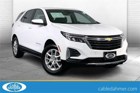 White 2022 Chevrolet Equinox LT for sale in Independence, MO