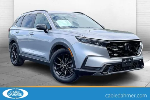 Silver 2023 Honda CR-V Hybrid Sport for sale in Independence, MO