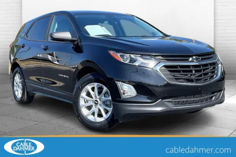 Black 2020 Chevrolet Equinox LS for sale in Independence, MO
