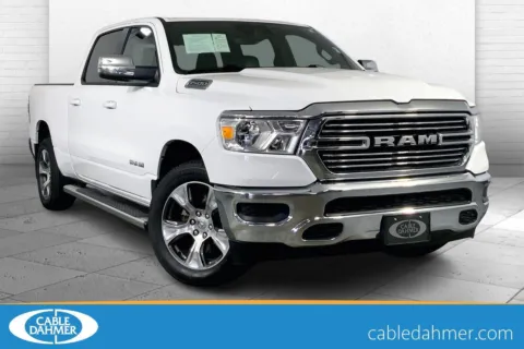 White 2023 RAM 1500 Laramie for sale in Independence, MO