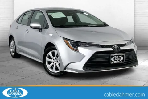 Silver 2024 Toyota Corolla LE for sale in Independence, MO