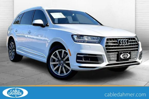 White 2018 Audi Q7 Premium Plus for sale in Independence, MO