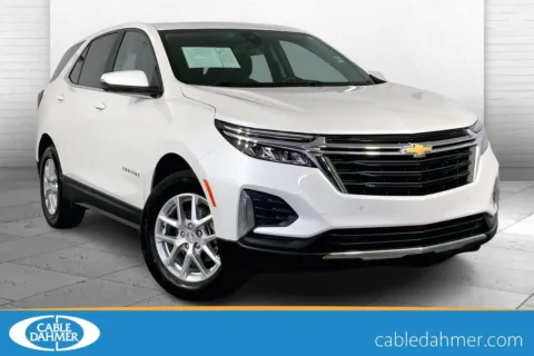 White 2022 Chevrolet Equinox LT for sale in Independence, MO