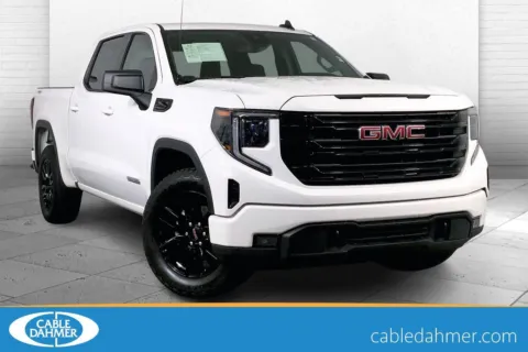 White 2024 GMC Sierra 1500 Elevation for sale in Independence, MO