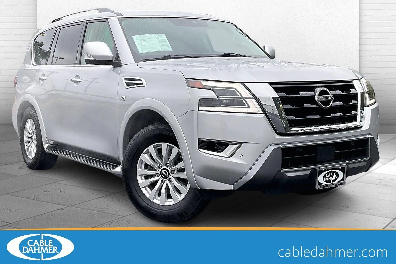 Silver 2021 Nissan Armada SV for sale in Independence, MO