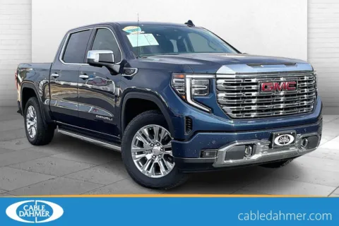 Blue 2022 GMC Sierra 1500 Denali for sale in Independence, MO
