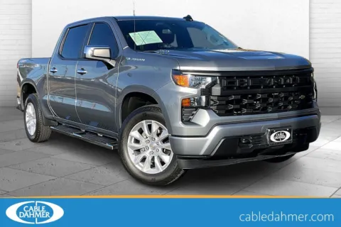 Gray 2025 Chevrolet Silverado 1500 Custom for sale in Independence, MO