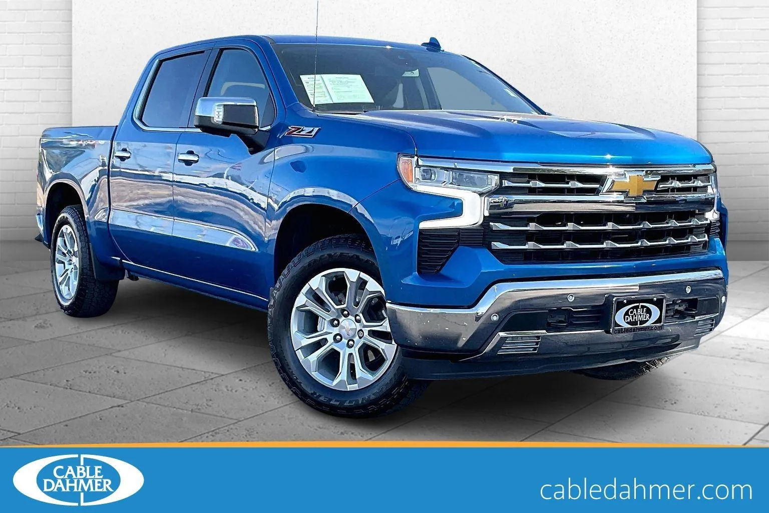 Blue 2023 Chevrolet Silverado 1500 LTZ for sale in Independence, MO