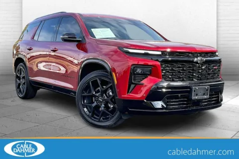 Red 2025 Chevrolet Traverse RS for sale in Independence, MO