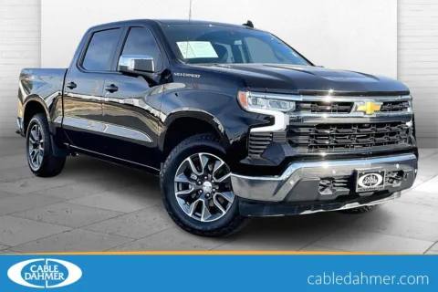 Black 2024 Chevrolet Silverado 1500 LT for sale in Independence, MO