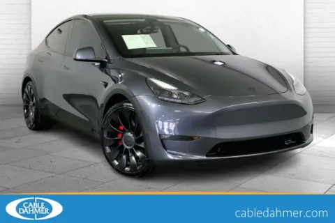 Silver 2022 Tesla Model Y Performance for sale in Lee's Summit, MO