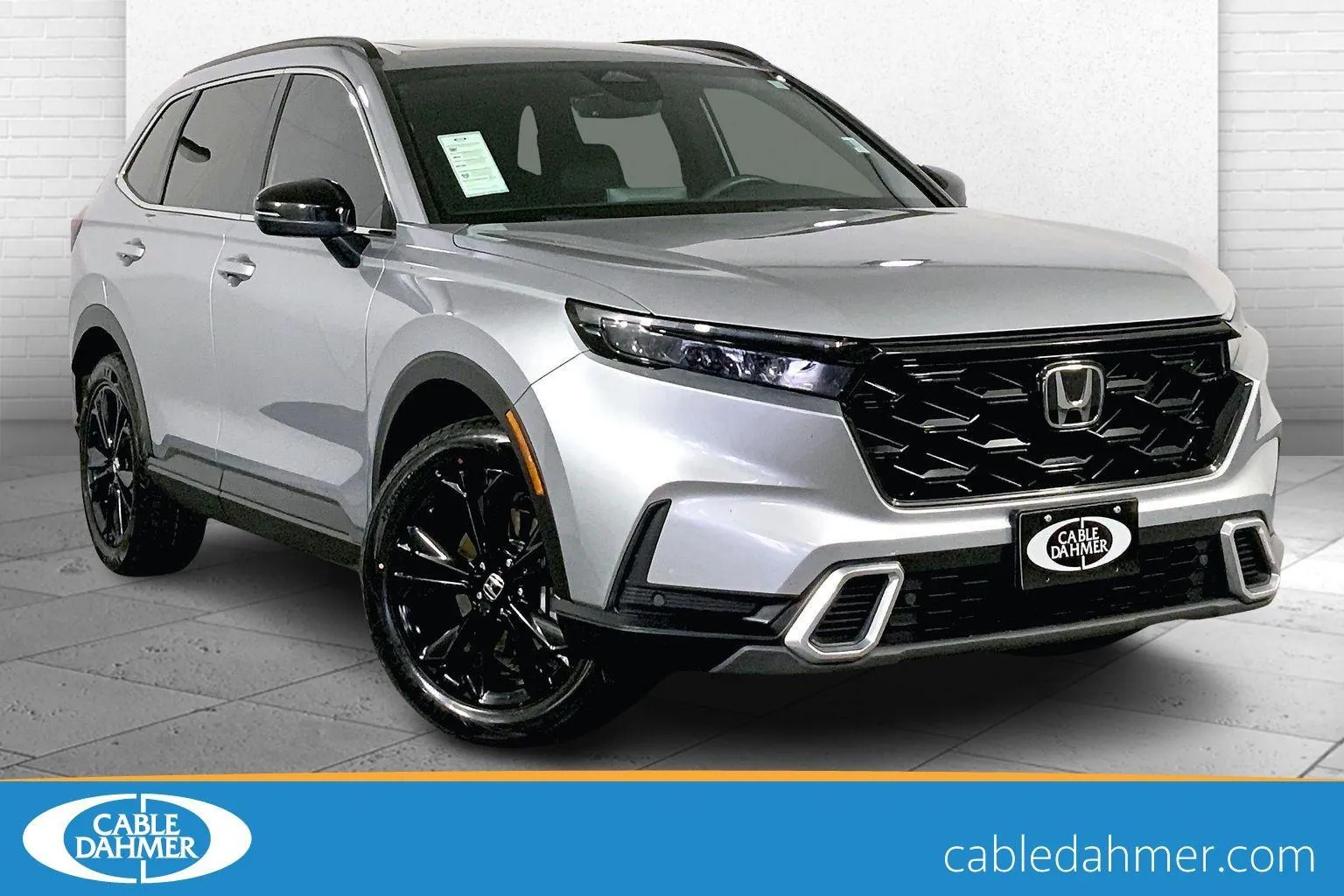 Silver 2023 Honda CR-V Hybrid Sport Touring for sale in Lee's Summit, MO