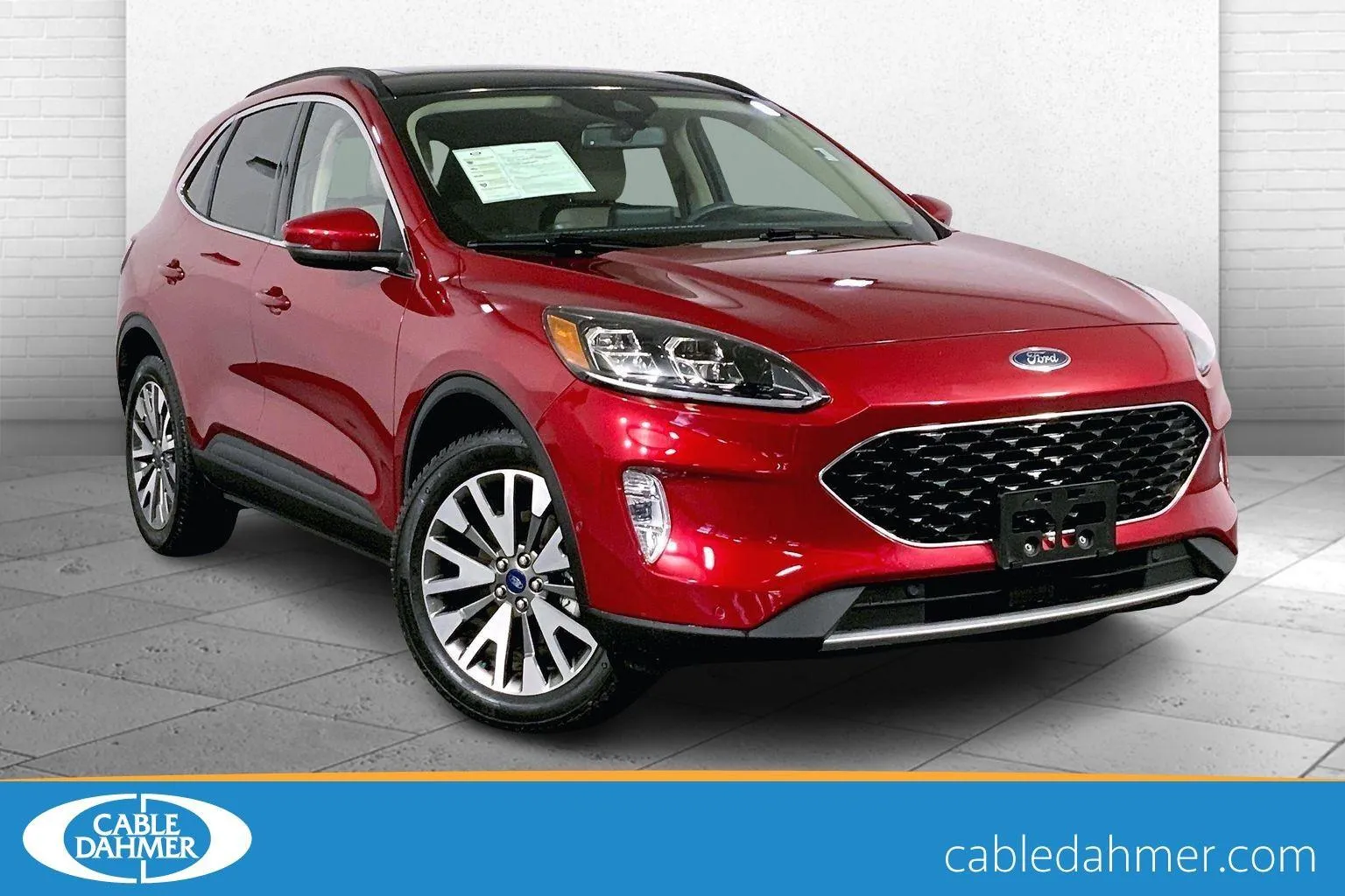 Red 2020 Ford Escape Titanium for sale in Lee's Summit, MO