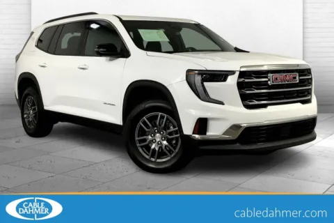 White 2025 GMC Acadia FWD Elevation for sale in Lee's Summit, MO