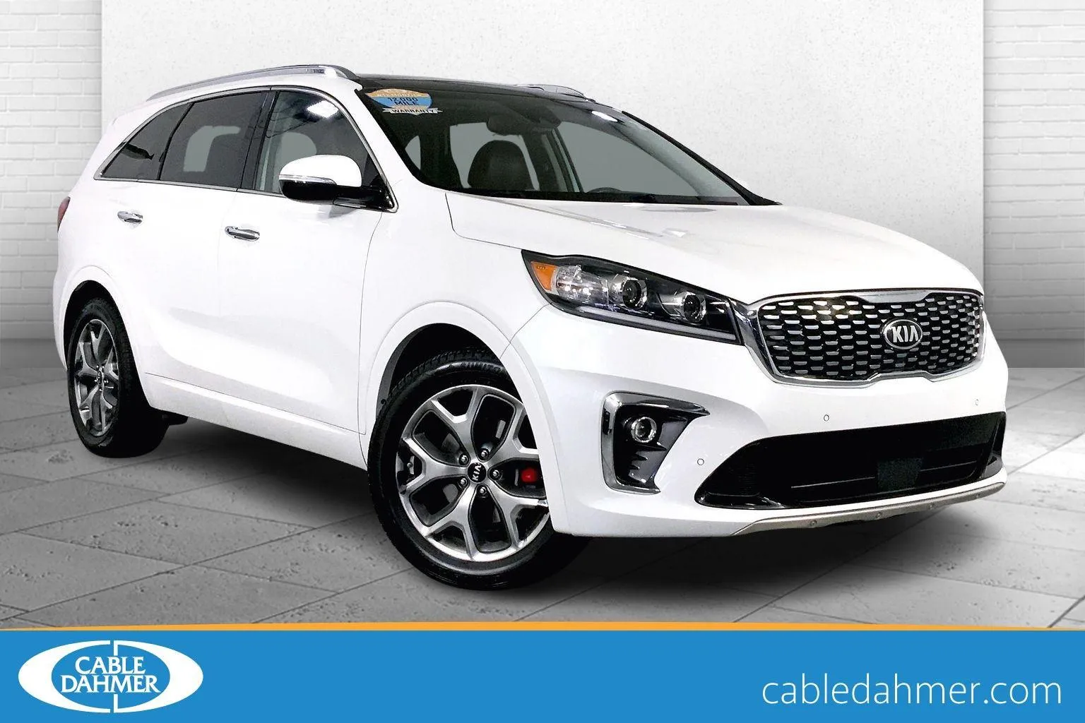 White 2019 Kia Sorento SX V6 for sale in Lee's Summit, MO