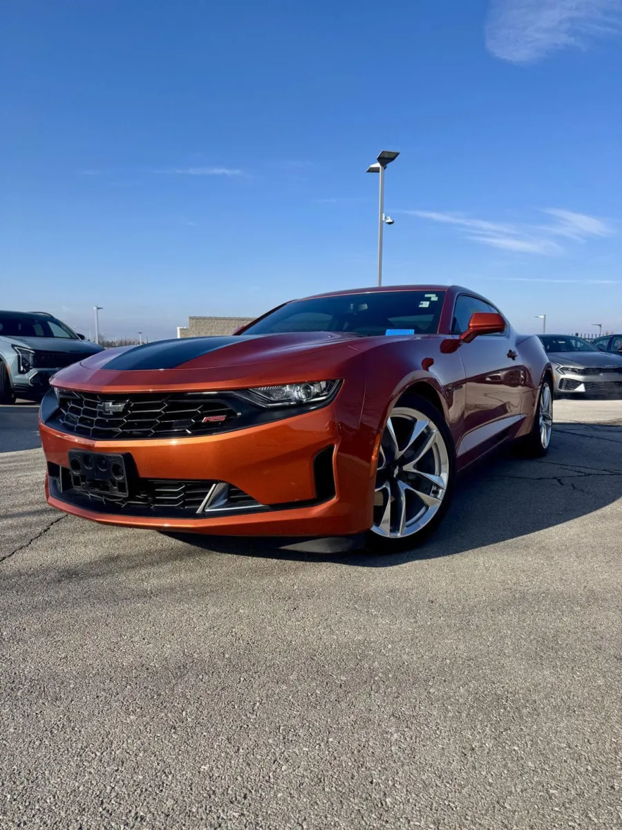 Orange 2022 Chevrolet Camaro 1LT for sale in Lee's Summit, MO