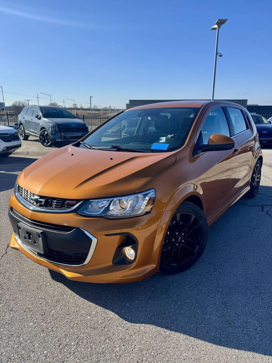 Orange 2019 Chevrolet Sonic Premier for sale in Lee's Summit, MO
