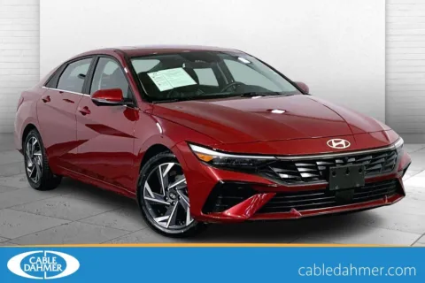 Red 2024 Hyundai Elantra Limited for sale in Lee's Summit, MO