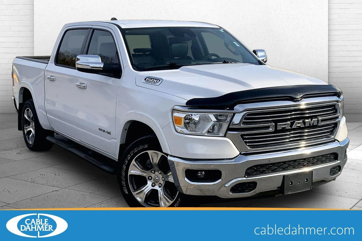 White 2022 RAM 1500 Laramie for sale in Lee's Summit, MO