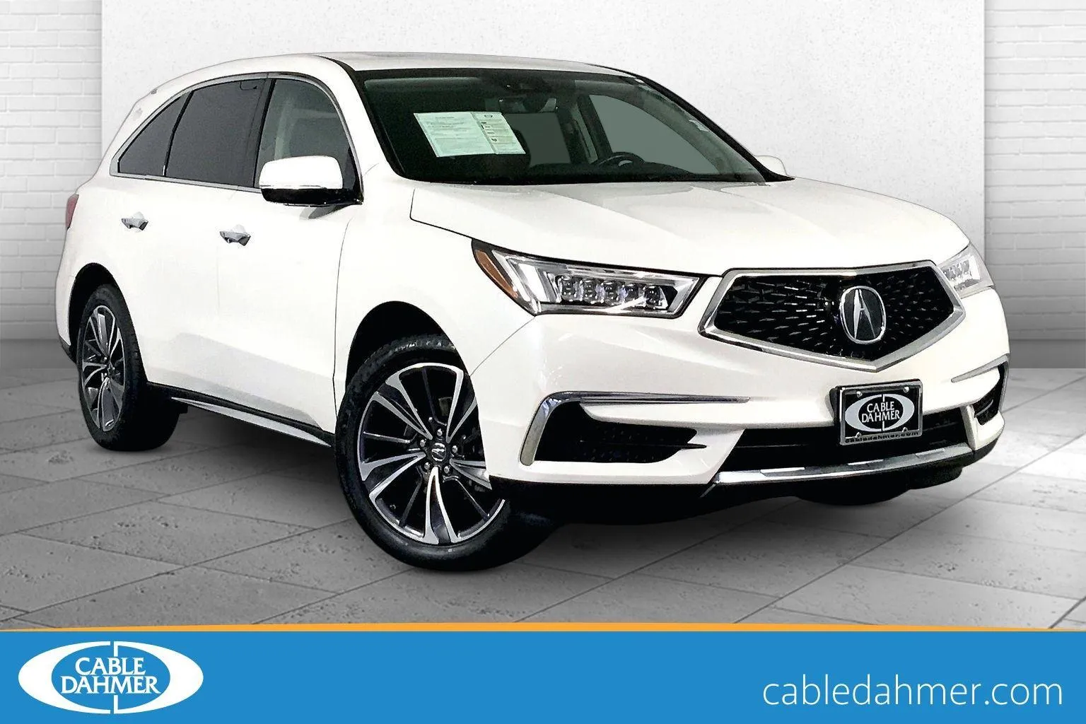 White 2020 Acura MDX w/Technology Pkg for sale in Lee's Summit, MO