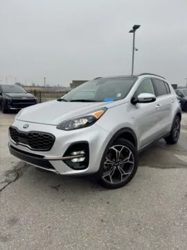 Silver 2022 Kia Sportage SX Turbo for sale in Lee's Summit, MO