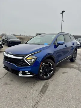 Blue 2023 Kia Sportage SX-Prestige for sale in Lee's Summit, MO