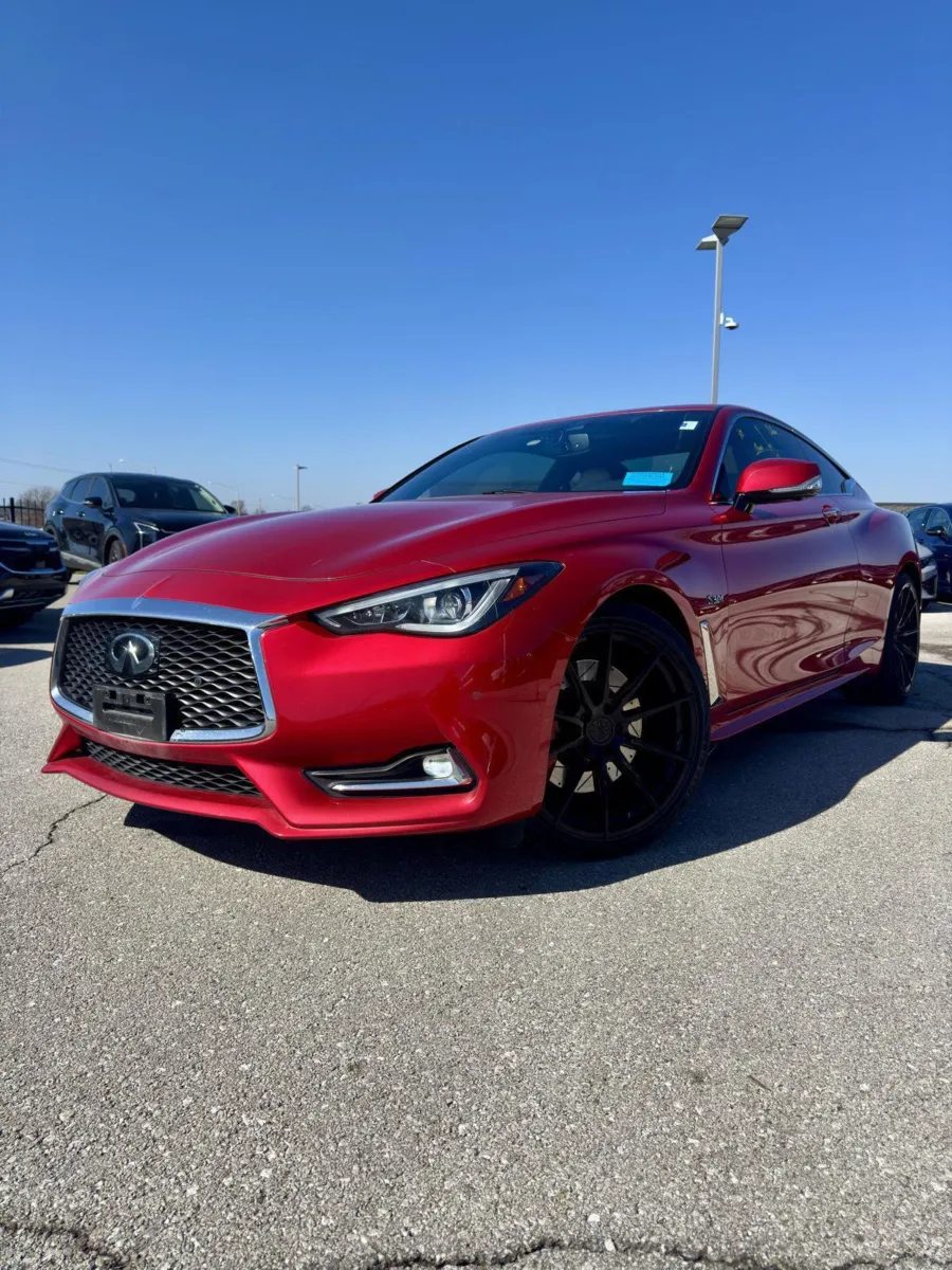 Red 2018 INFINITI Q60 RED SPORT 400 for sale in Lee's Summit, MO