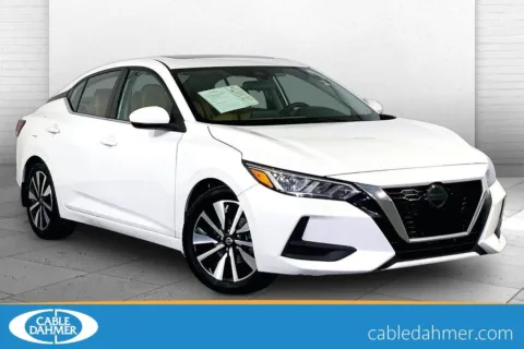 White 2022 Nissan Sentra SV for sale in Lee's Summit, MO