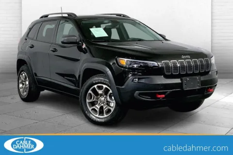 Black 2020 Jeep Cherokee Trailhawk for sale in Lee's Summit, MO