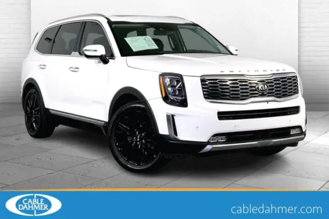 White 2021 Kia Telluride SX for sale in Lee's Summit, MO