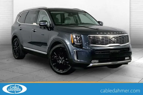 Gray 2021 Kia Telluride SX for sale in Lee's Summit, MO