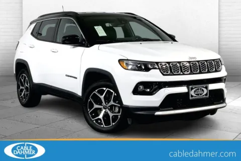 White 2025 Jeep Compass Limited for sale in Lee's Summit, MO