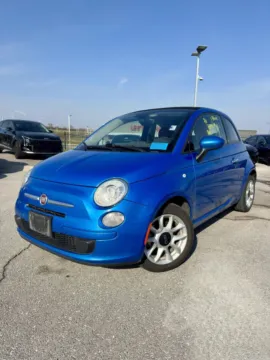 Blue 2017 FIAT 500c Pop for sale in Lee's Summit, MO