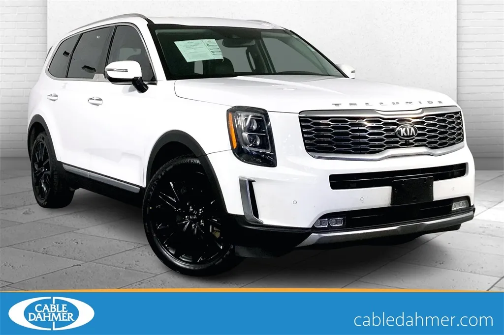 White 2021 Kia Telluride SX for sale in Lee's Summit, MO