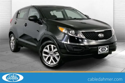 Black 2015 Kia Sportage LX for sale in Lee's Summit, MO