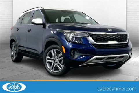 Blue 2021 Kia Seltos S for sale in Lee's Summit, MO