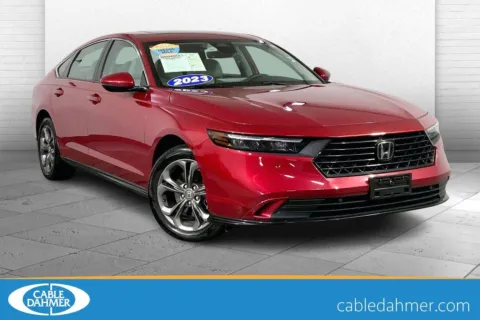 Red 2023 Honda Accord Hybrid EX-L for sale in Lee's Summit, MO