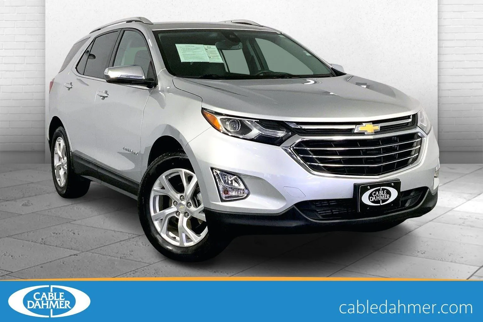 Silver 2021 Chevrolet Equinox Premier for sale in Lee's Summit, MO