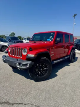 Red 2018 Jeep Wrangler Unlimited Sahara for sale in Lee's Summit, MO