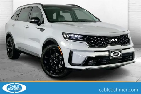 Gray 2023 Kia Sorento SX for sale in Lee's Summit, MO