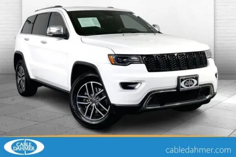 White 2019 Jeep Grand Cherokee Limited for sale in Lee's Summit, MO