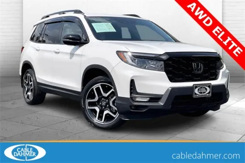 White 2022 Honda Passport Elite for sale in Lee's Summit, MO