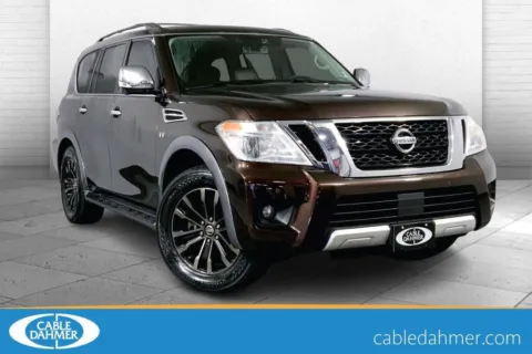 Brown 2018 Nissan Armada Platinum for sale in Lee's Summit, MO