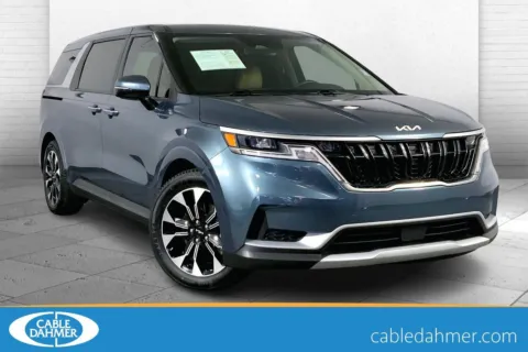 Blue 2024 Kia Carnival EX for sale in Lee's Summit, MO