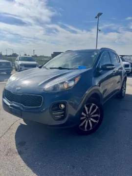 Blue 2019 Kia Sportage EX for sale in Lee's Summit, MO